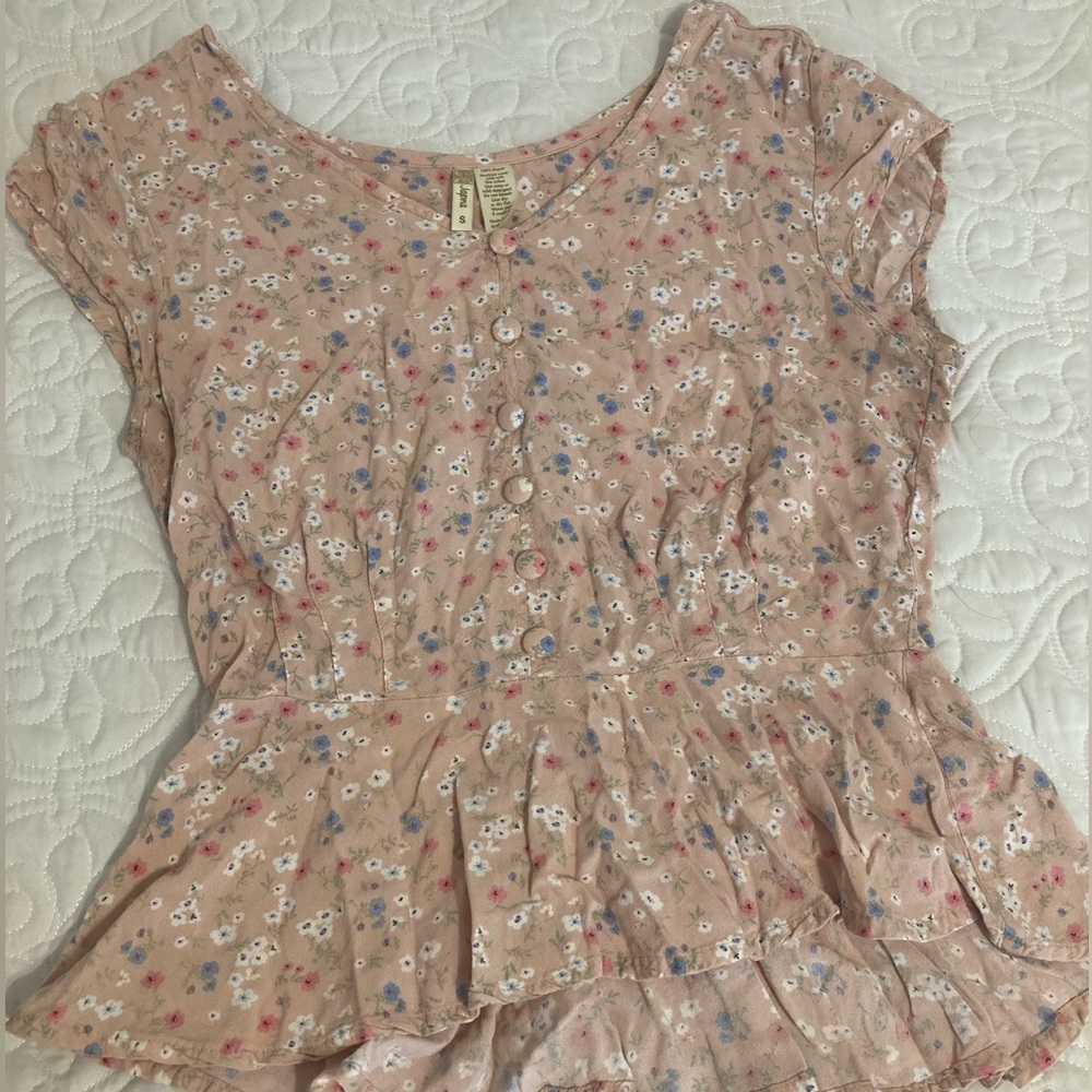 Japna S peplum top